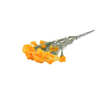 Floare artificiala garoafa 65cm l178 galben