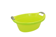 Lighean oval cu maner 14l verde kaja 229331            