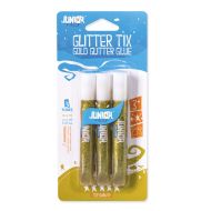 Lipici lichid glitter Junior auriu 3/set 131151