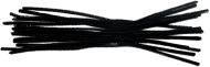 Accesorii craft - sarma plusata 30cm 15/set neagra 137485