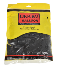 Baloane latex 100buc/set 30cm negre