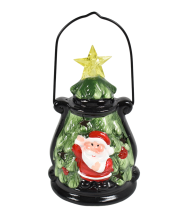 Ornament brad cu stea plastic 621h