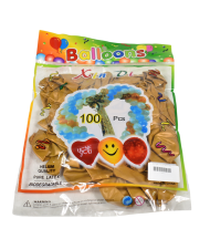 Baloane 100/set mustariu