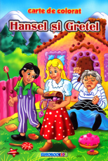Hansel si gretel carte colorat b5