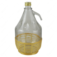 Damigeana din sticla in cos de plastic 3 l