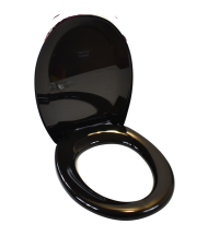 Capac wc plastic tisa negru 11501