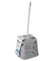 Perie wc 3d flut aly 20-05  gri