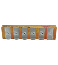 Set 6 pahare pentru shot-uri - design poker 7cm