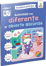 Activ cu diferente si obiecte ascunse 4-7 ani