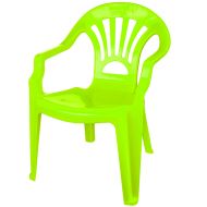 Scaunel din plastic verde 40x35x54.5cm 16018-4