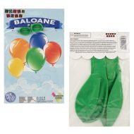 Baloane 10 g verzi 2 buc/set 37655