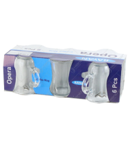 Set 6 cani cafea din sticla opera 2475
