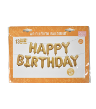 Set litere din aluminiu happy birthday 360-3