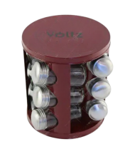 Set 12 recipiente pt condimente cu suport rotativ v51217a12