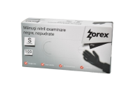 Gmns-zorex pro manusi nitril negre s 100/cutie